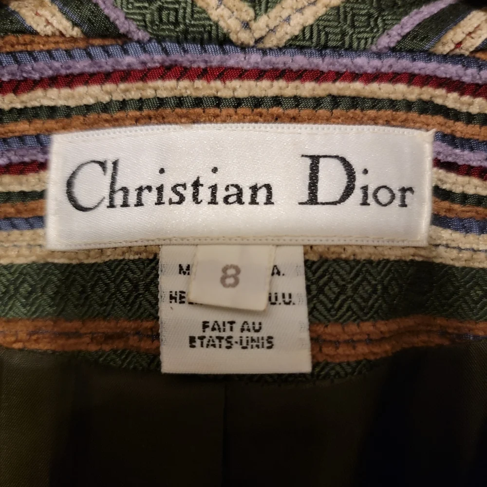 Vintage Christian Dior Women's Jacket and Skirt Set